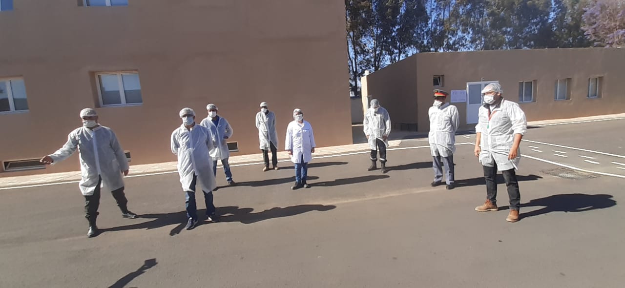 تارودانت : زيارة تفقدية للوحدات الإنتاجية الفلاحية من طرف اللجنة الإقليمية لليقظة . 1 IMG 20200510 WA0067