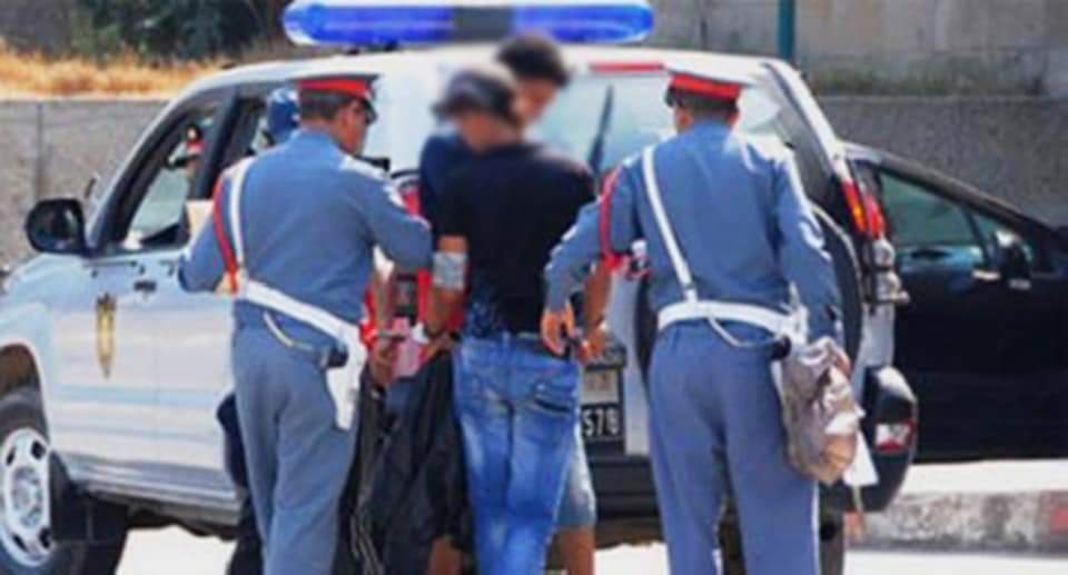 إيقاف عنصر خطير متورط في عدة جرائم خطيرة بسيدي علال التازي 1 IMG 20200604 WA0024