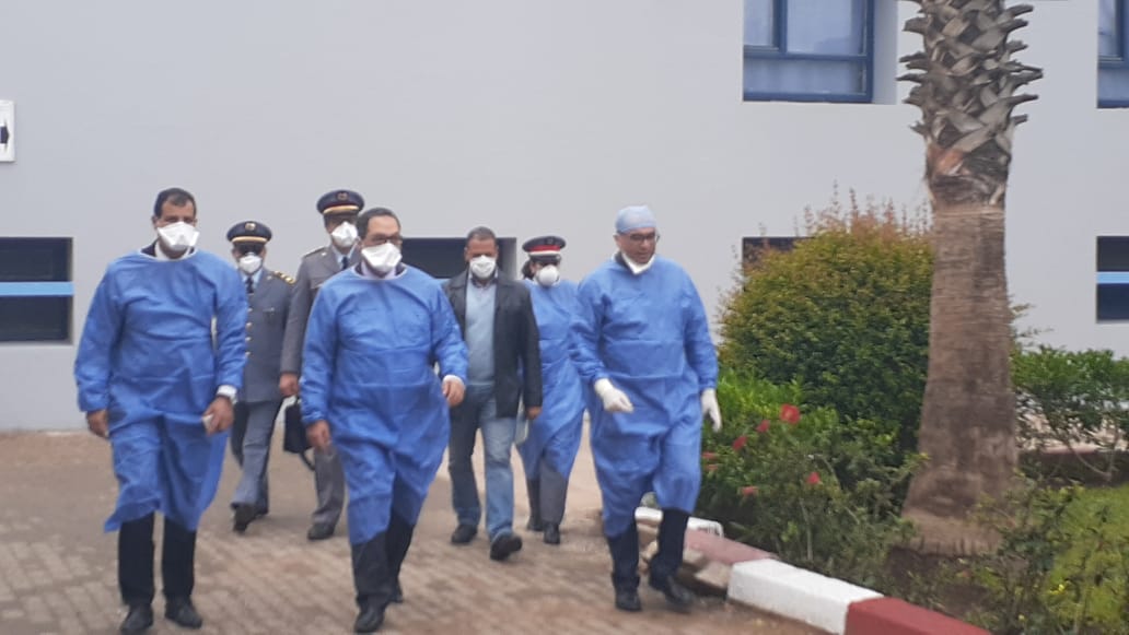 سطات.. العامل أبو زيد يدعو في اجتماع إلى تشديد إجراءات الطوارئ الصحية . 1 IMG 20200604 WA0025