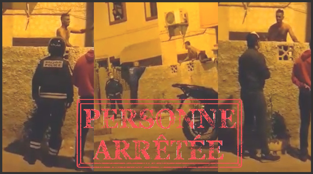 ولاية أمن أكادير توضح حقيقة مقطع فيديو يظهر شخص عرض أمنيين للسب و الرشق 1 IMG 20200610 WA0101
