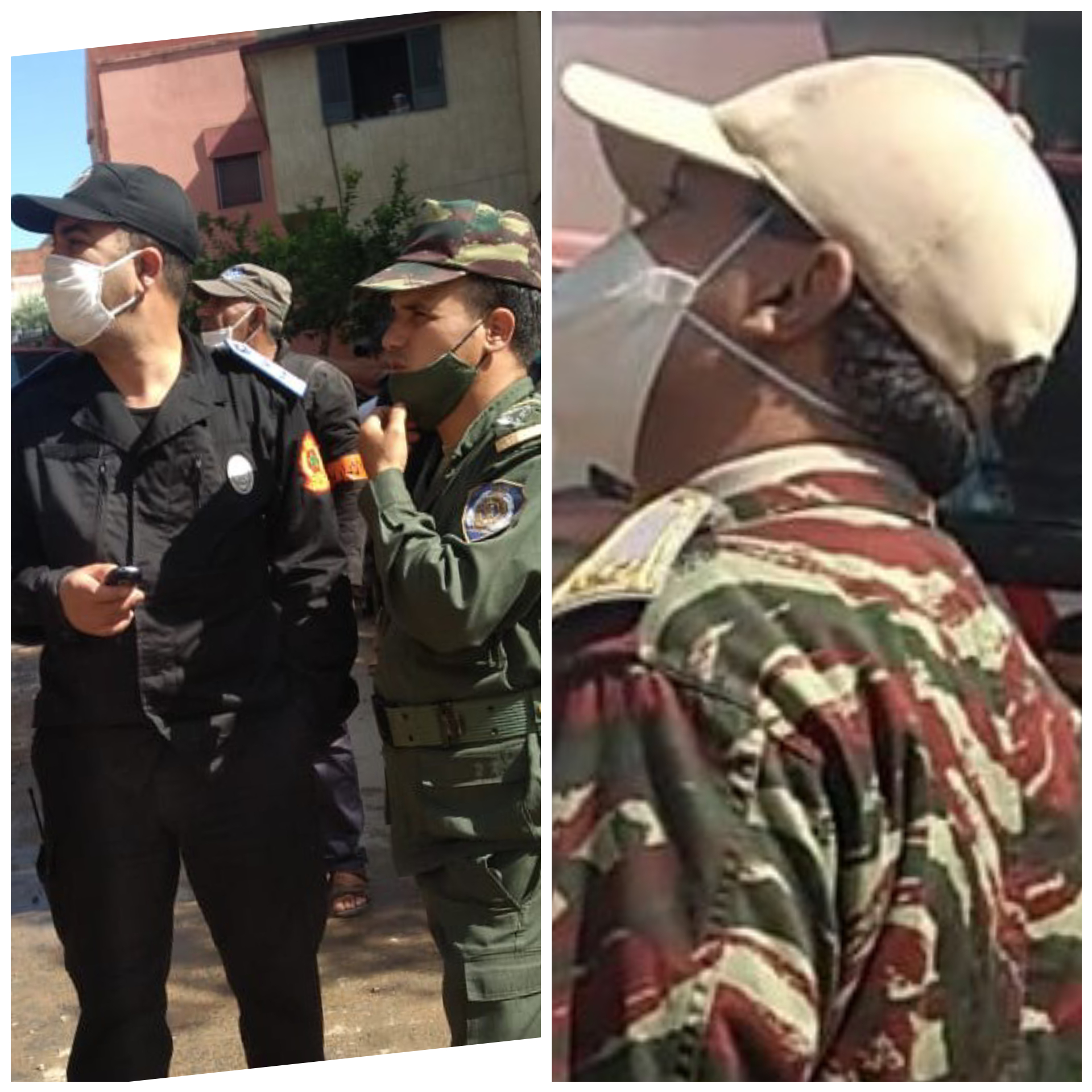 حريق تيفلت يستنفر السلطة المحلية والأمن الوطني بالمدينة. 1 PhotoCollage 20200607 231606787