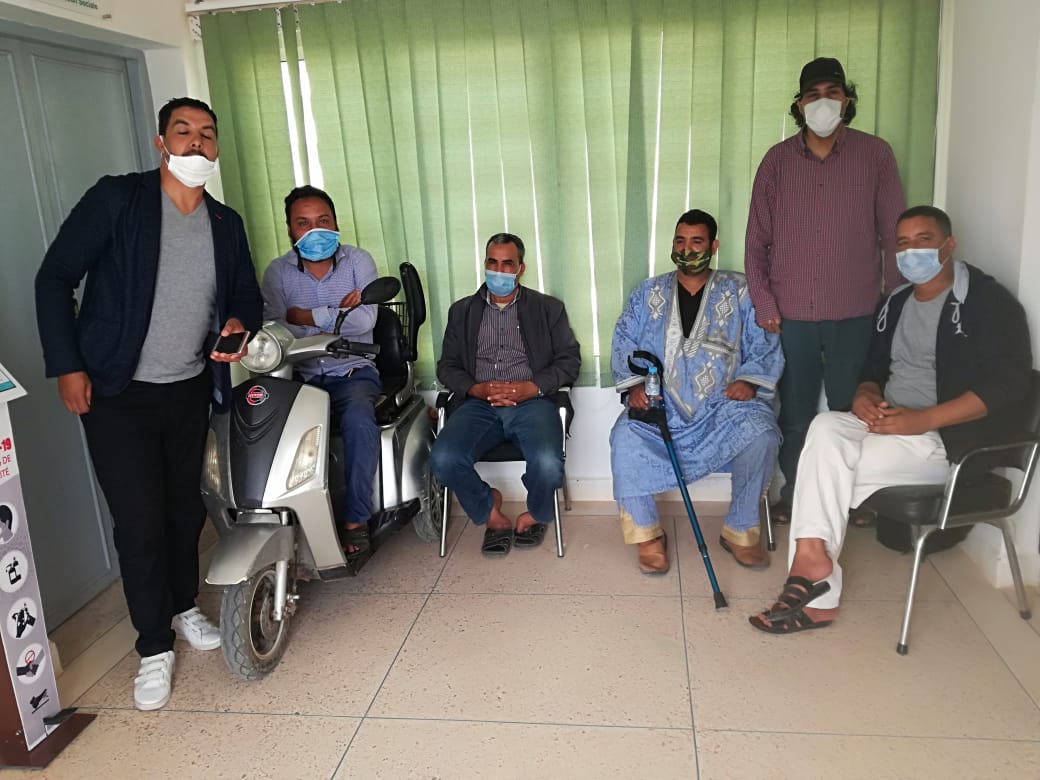 طانطان:تنسيقية ذوي الإعاقة تختار التصعيد بعد تأخر تسليم مشاريعها منذ 3 سنوات 1 IMG 20200818 WA0085