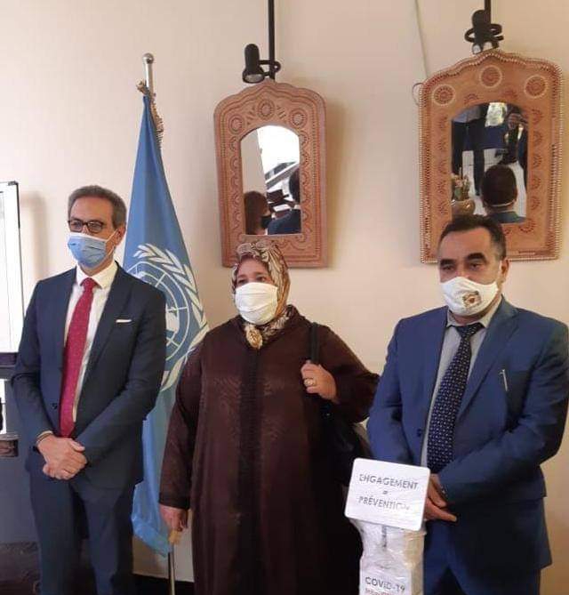 انطلاق مبادرة تسويق منتوجات التعاونيات الحرفية النسائية بجهة الشمال 1 IMG 20201024 WA0032