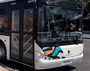 Rabat nouveaux autobus du Groupement Alsa City Bus2