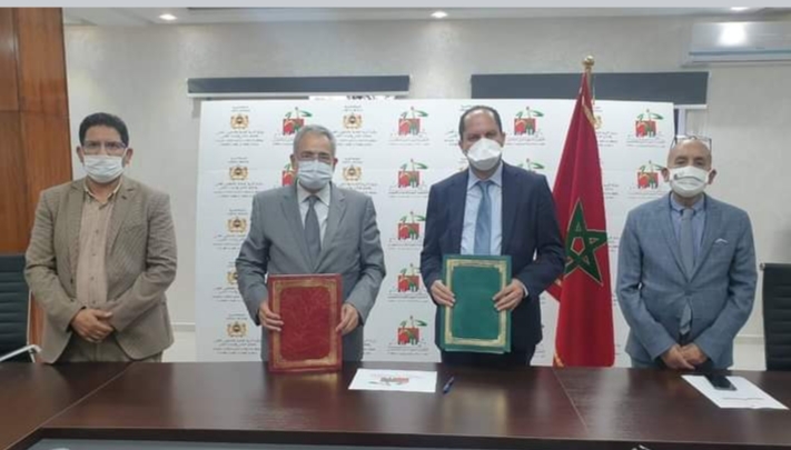 توقيع اتفاقية شراكة بأكاديمية جهة الدار البيضاء سطات لتعزيز برامج التربية على المواطنة. 1 IMG 20201122 WA0151