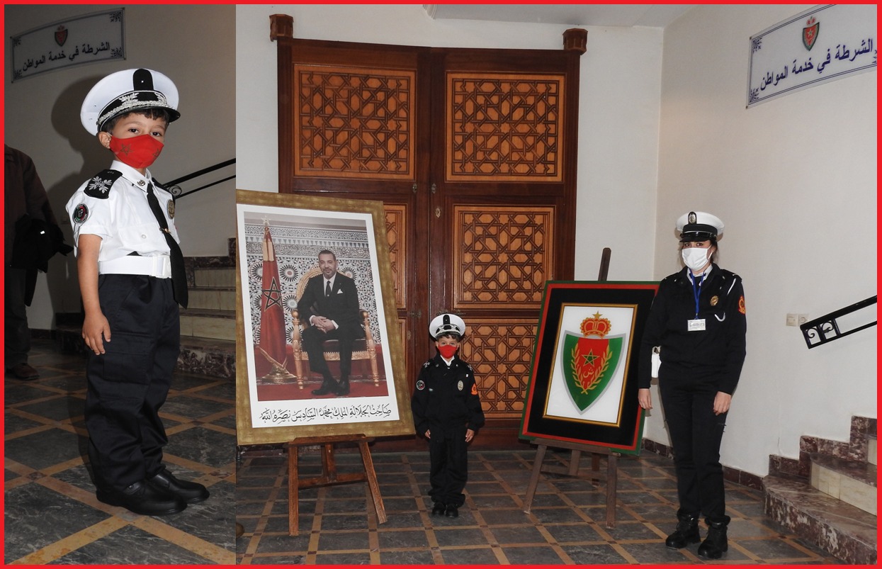 ولاية أمن القنيطرة تحتفي بالطفل "سامي" 1 IMG 20201201 WA0064