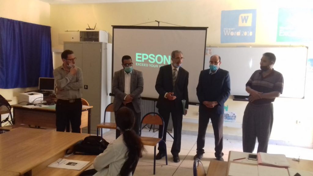 تجريب تقني لمنصة التوجيه الرقمية ببوجدور 5 IMG 20201203 WA0174