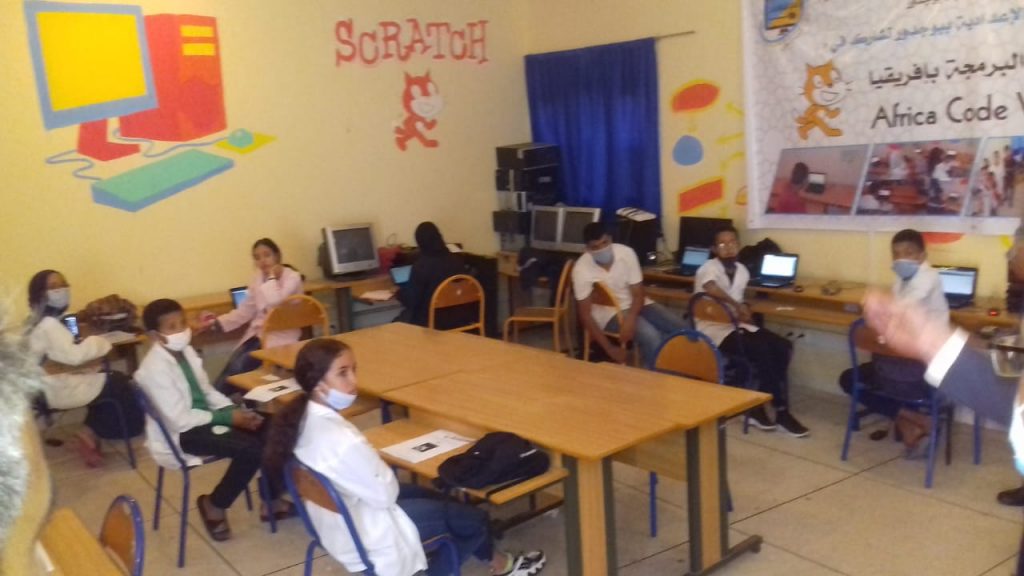 تجريب تقني لمنصة التوجيه الرقمية ببوجدور 2 IMG 20201203 WA0176