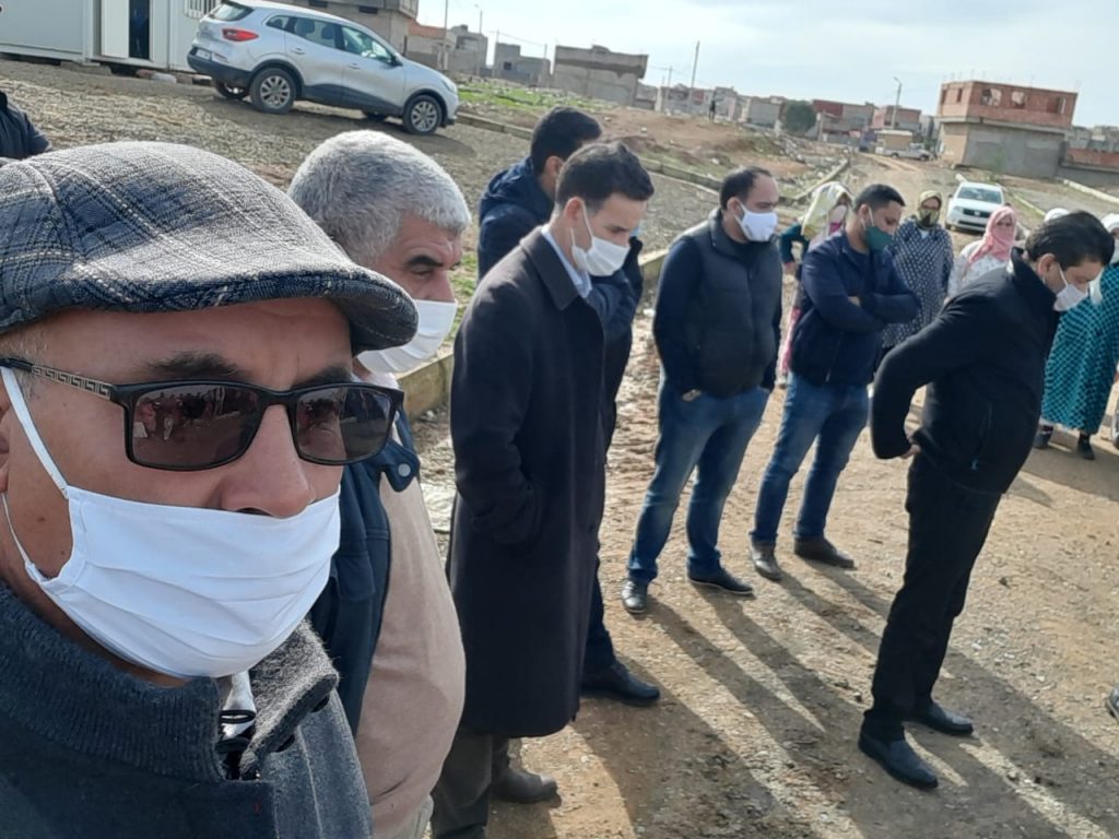 تيفلت: اجتماع خاص حول " دوار سهب الحرشة" وزيارة ميدانية قبل انطلاق عملية الهدم ( الصور) 9 IMG 20201219 WA0043