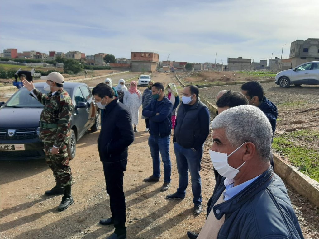 تيفلت: اجتماع خاص حول " دوار سهب الحرشة" وزيارة ميدانية قبل انطلاق عملية الهدم ( الصور) 10 IMG 20201219 WA0053 1