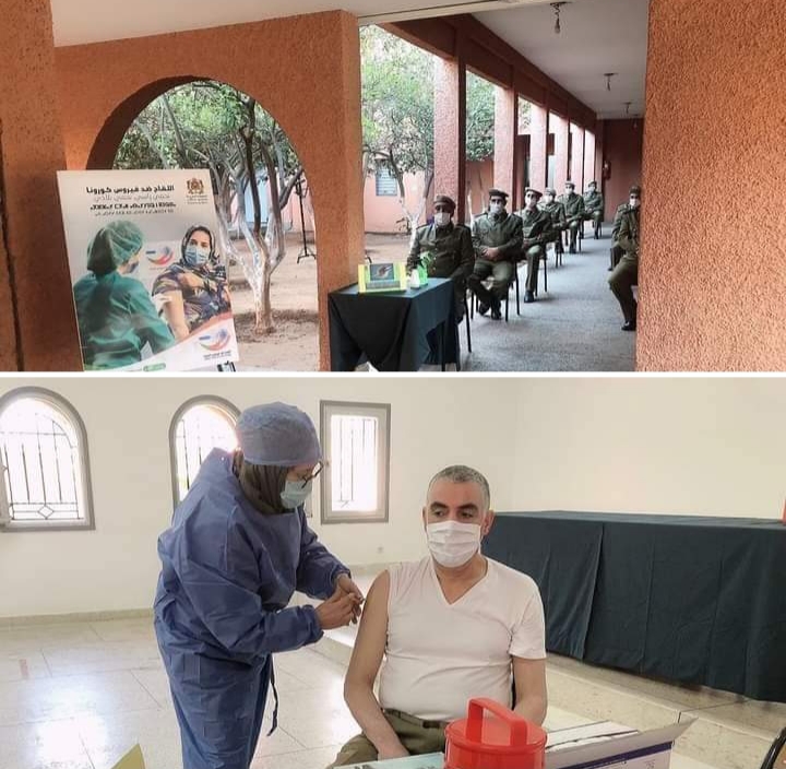 ولاية امن سطات تنخرط بقوة في عملية التلقيح ضد فيروس كوفيد 19. 1 IMG 20210129 WA0170