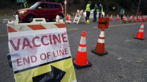 Vaccination Center Shut Down ap 1