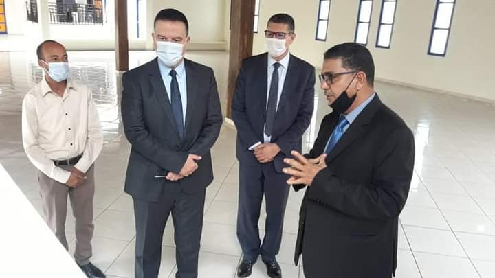 عامل بوجدور يفتتح للتكوين بالتدرج بالصناعة التقليدية 1 IMG 20210204 WA0075