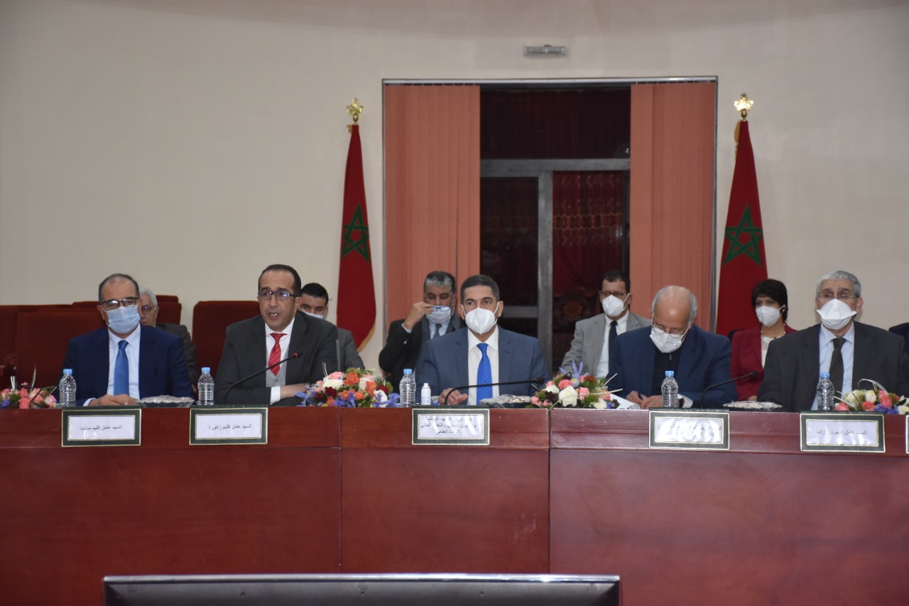 زاكورة.. احتضان اللقاء الجهوي التنسيقي في شأن تتبع تنزيل أحكام القانون الإطار رقم 17-51 المتعلق بمنظومة التربية والتكوين والبحث العلمي. 1 IMG 20210227 WA0030