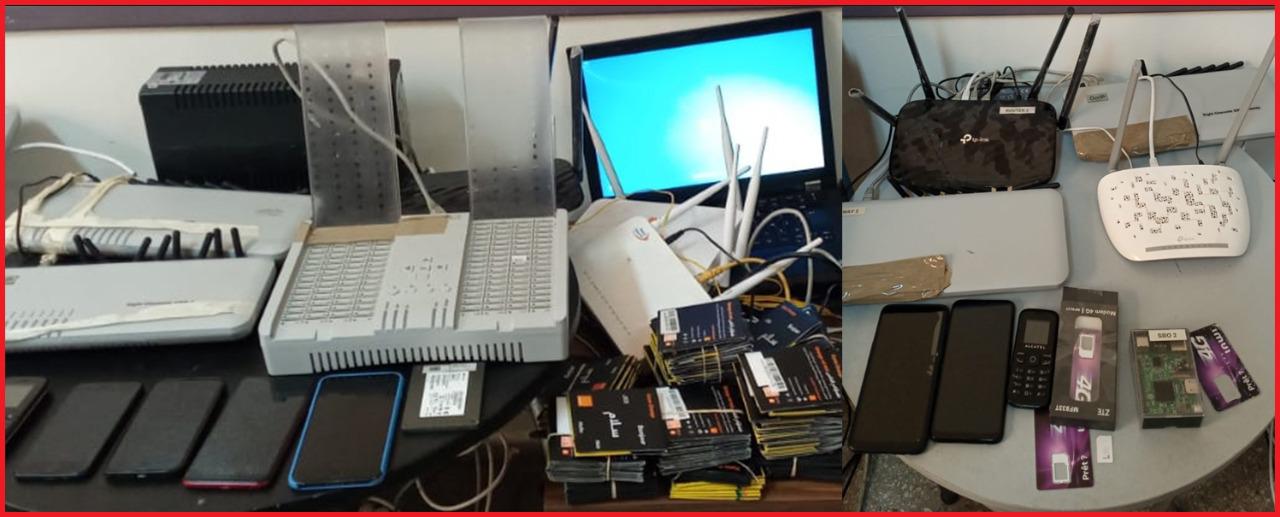 توقيف خمسة أشخاص ، للاشتباه في تورطهم في نشاط شبكة إجرامية تنشط في قرصنة المكالمات الهاتفية الدولية وتحويلها. 1 IMG 20210318 WA0043