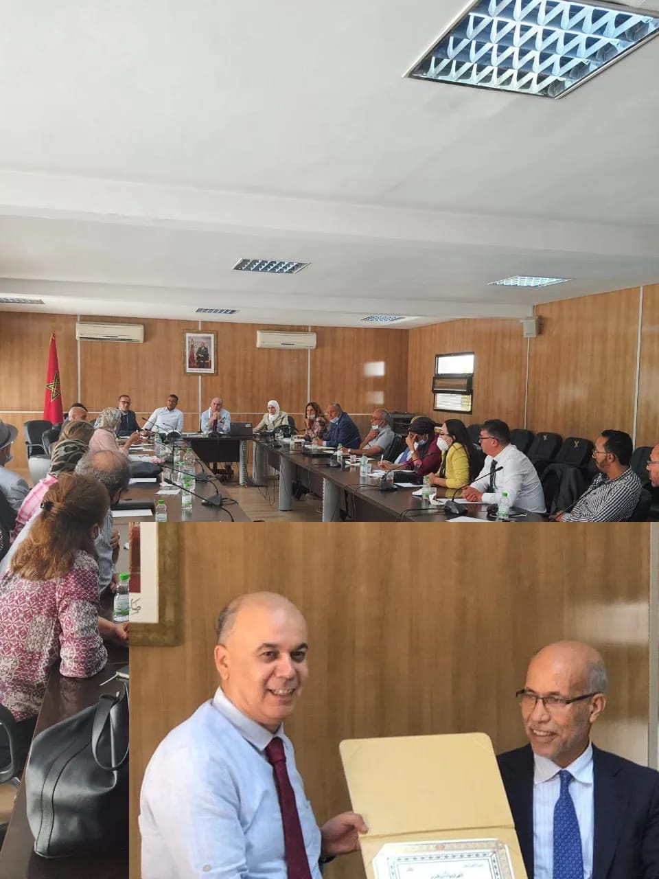 الإعلان عن تكشيلة المكتب التنفيذي لشبكة مغرب مبادرات 1 IMG 20210710 WA0150