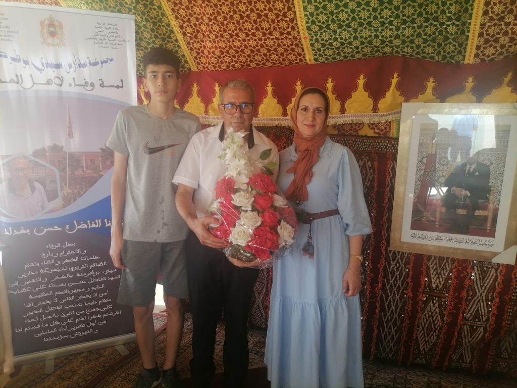 حفل تكريم لكل من ذ .حسن بغداد رئيس المؤسسة والسيد احمد حبودان الاستاذ بنفس المجموعة 5 IMG 20210711 WA0028