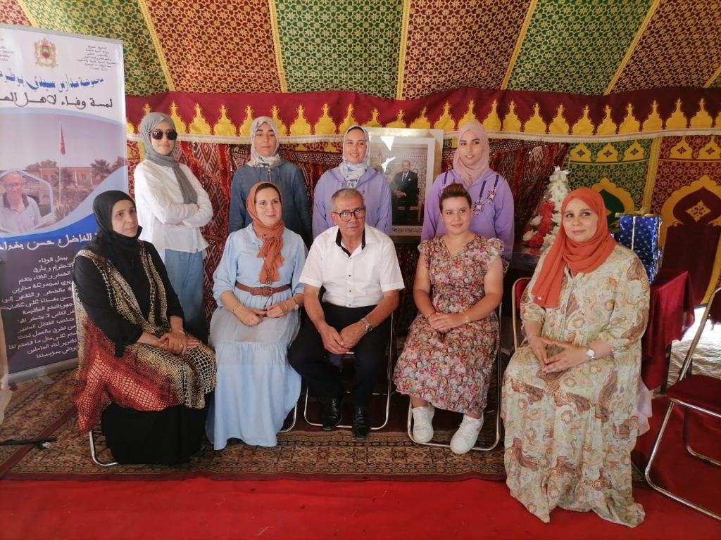 حفل تكريم لكل من ذ .حسن بغداد رئيس المؤسسة والسيد احمد حبودان الاستاذ بنفس المجموعة 3 IMG 20210711 WA0030