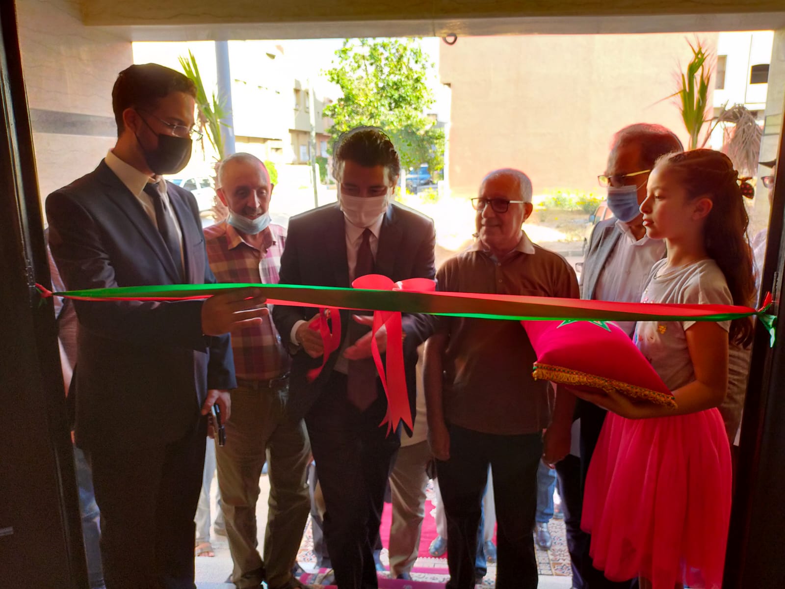 تيفلت...رئيس المجلس الجماعي يشرف على افتتاح مؤسسة خصوصية نموذجية 1 IMG 20210715 WA0128