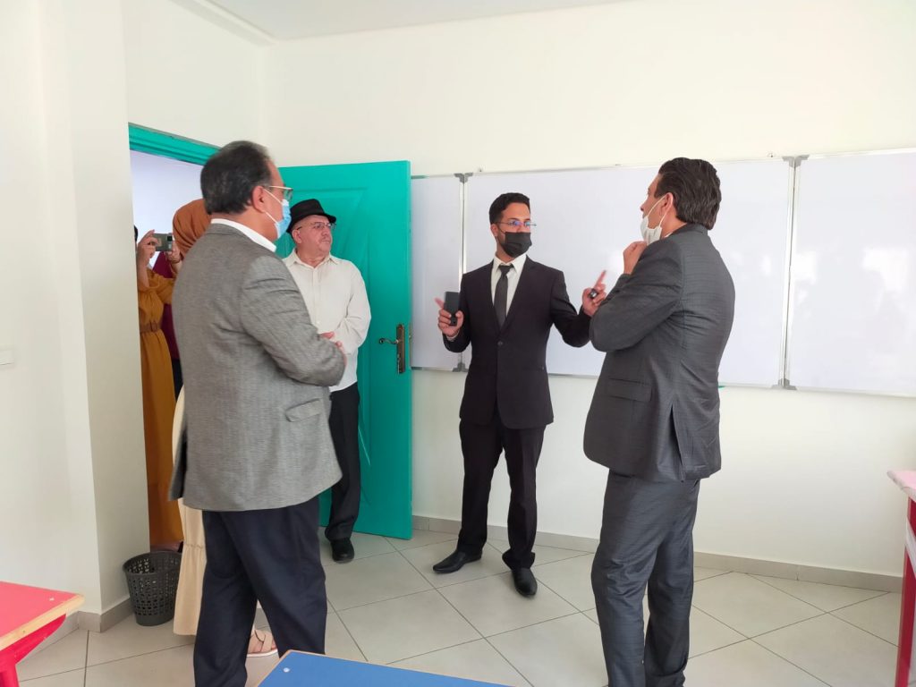 تيفلت...رئيس المجلس الجماعي يشرف على افتتاح مؤسسة خصوصية نموذجية 11 IMG 20210715 WA0136