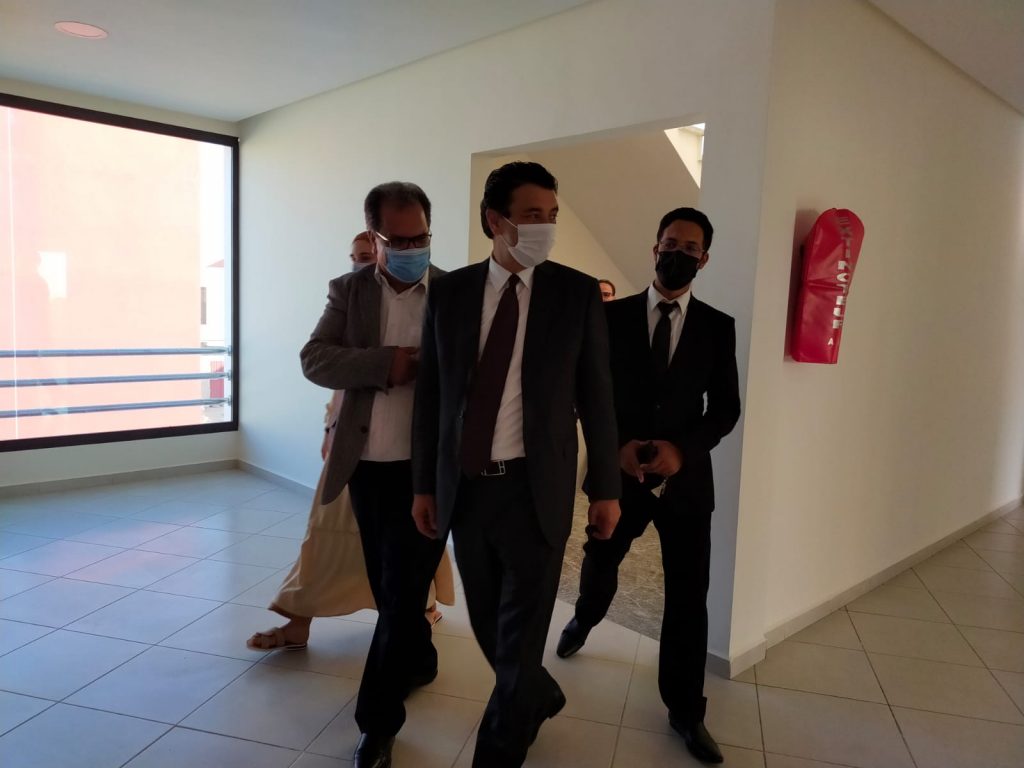 تيفلت...رئيس المجلس الجماعي يشرف على افتتاح مؤسسة خصوصية نموذجية 12 IMG 20210715 WA0137