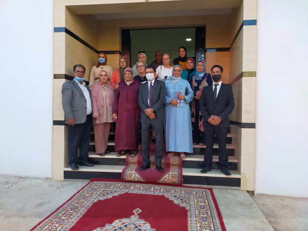 تيفلت...رئيس المجلس الجماعي يشرف على افتتاح مؤسسة خصوصية نموذجية 17 IMG 20210715 WA0143