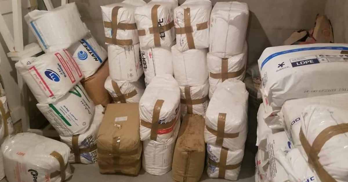 درك برشيد يتمكن من إيقاف تاجر أكياس بلاستيكية ممنوعة 1 IMG 20210901 WA0174