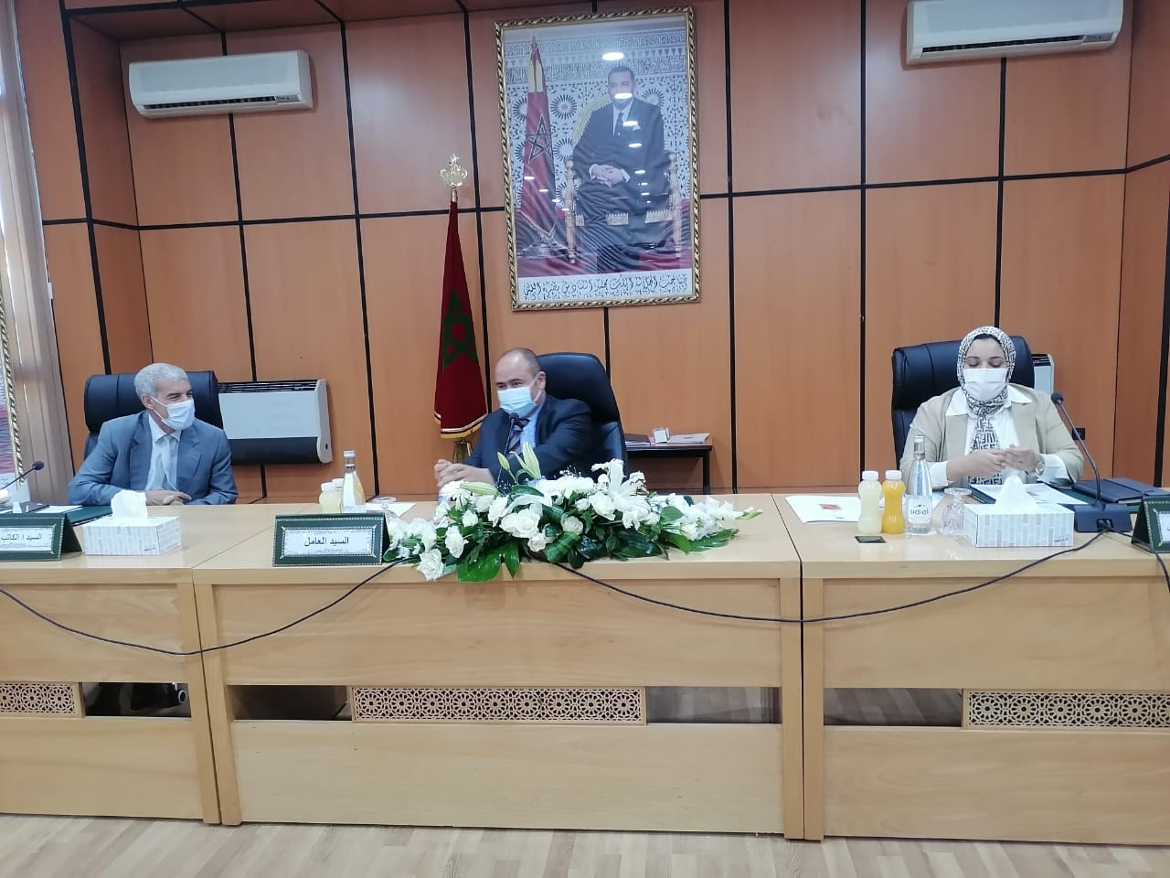 المجلس الاقليمي للخميسات،يصادق بالاجماع على القانون الداخلي للمجلس. 1 IMG 20211018 WA0021