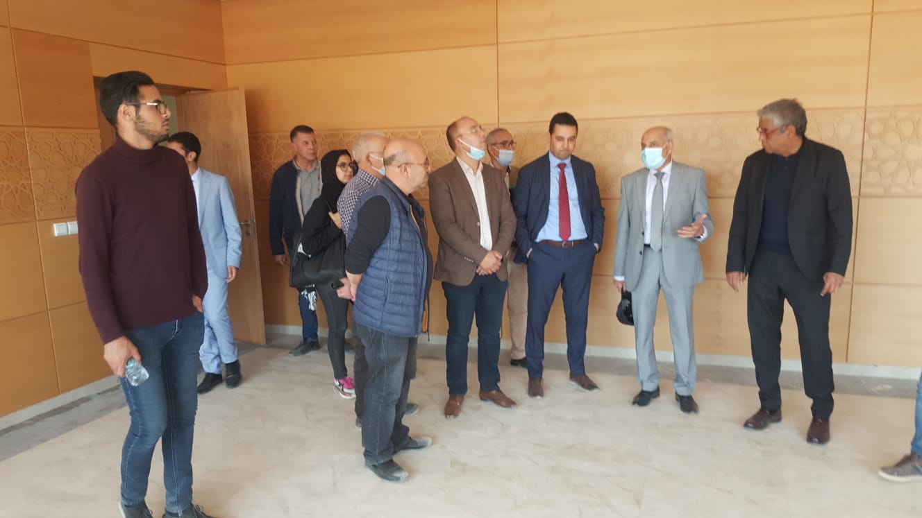 تاوريرت… اجتماعا لتتبع أشغال مشروع الملحقة الجامعية محمد الاول 1 IMG 20211029 WA0158