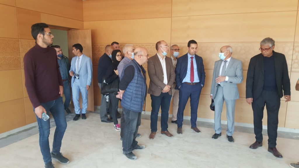 تاوريرت… اجتماعا لتتبع أشغال مشروع الملحقة الجامعية محمد الاول 3 IMG 20211029 WA0160