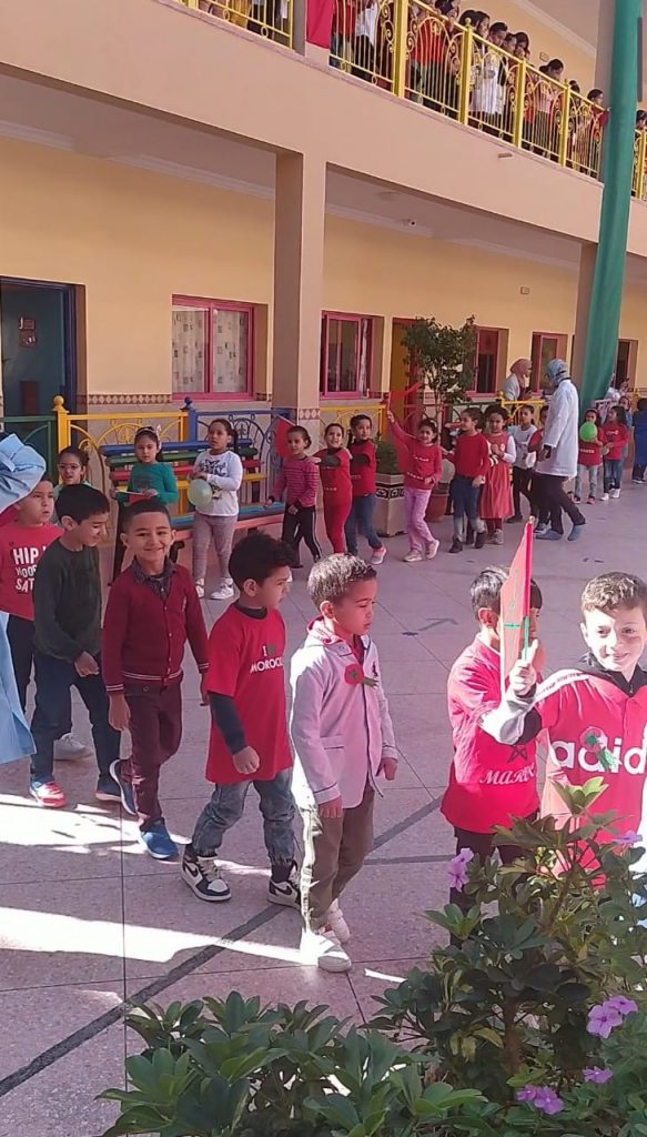 مؤسسة واحة الزيتون أطلس بمراكش تخلد الذكرى 46 لروح المسيرة الخضراء المظفرة 2 IMG 20211105 WA0221