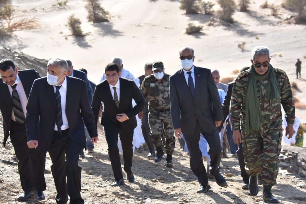 بنسعيد يعطي انطلاقة ترميم وتهيئة الموقع الأثري والتاريخي دار حوزة بإقليم السمارة 3 IMG 20211106 WA0120