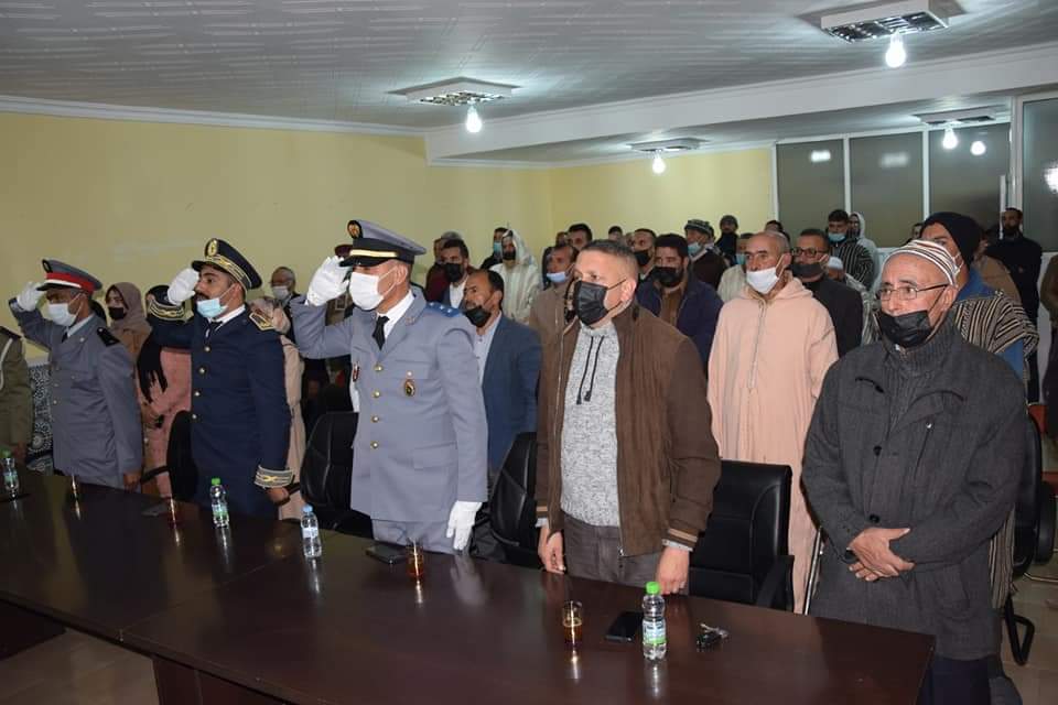 أيت إسحاق…..حفل الإنصات لخطاب صاحب الجلالة الملك محمد السادس نصره الله بمناسبة الذكرى الستة والأربعين لانطلاق المسيرة الخضراء المظفرة. 4 IMG 20211106 WA0268