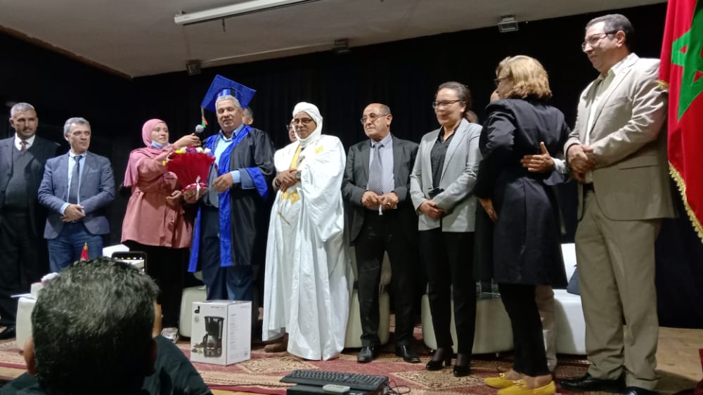 حفل توقيع وتقديم كتاب الوحدة الترابية قضية المغاربة الاولى للأستاذ بوشعيب الحمراوي 1 IMG 20211112 WA0012