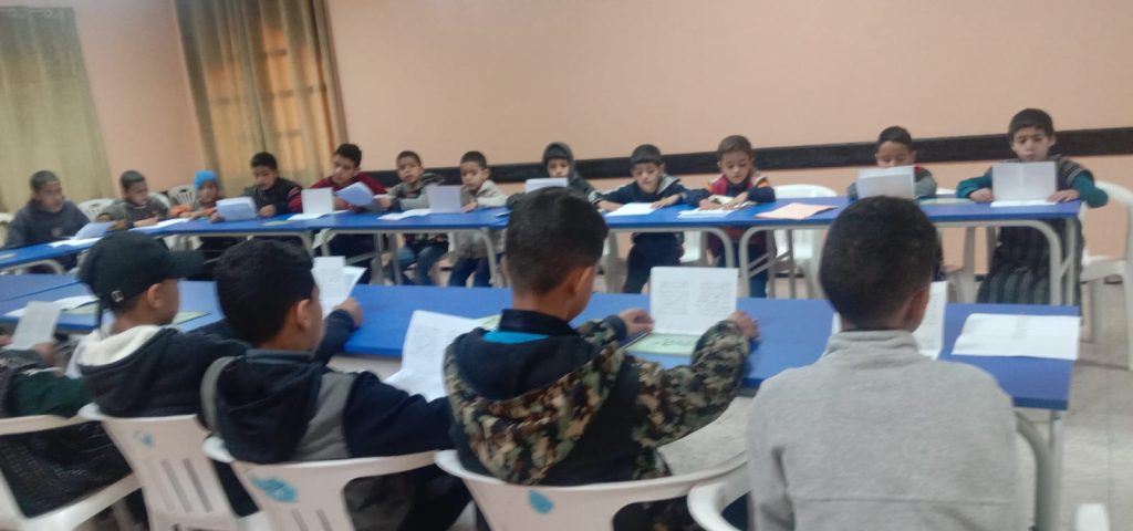 دار الشباب زاوية إبن احميدة تنظم أنشطة تربوية بمناسبة ذكرى تقديم وثيقة المطالبة بالاستقلال. 5 IMG 20220109 WA0009