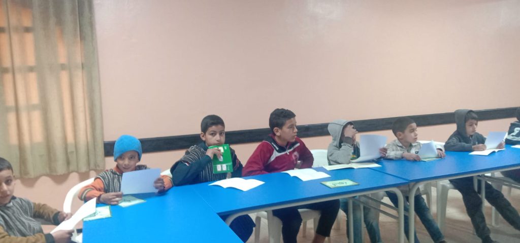 دار الشباب زاوية إبن احميدة تنظم أنشطة تربوية بمناسبة ذكرى تقديم وثيقة المطالبة بالاستقلال. 4 IMG 20220109 WA0011