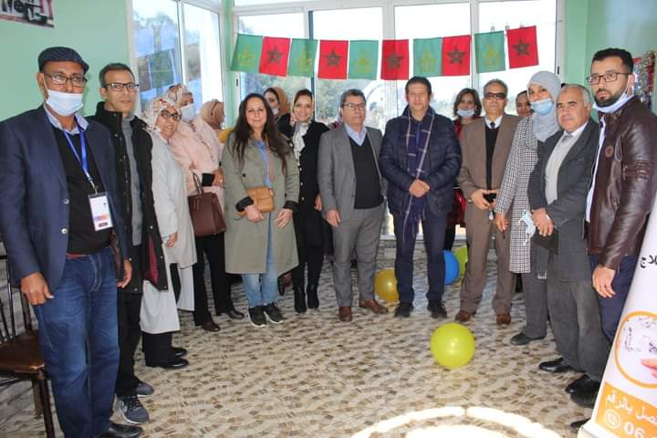 افتتاح أول مركز للتكوين بالتدرج المهني التابع للجمعية الوطنية للرعاية الاجتماعية للطفل والمرأة مولاي بوسلهام 4 IMG 20220116 WA0013