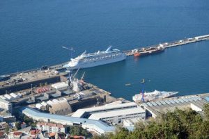 Cruise ship Gibraltar port 7183