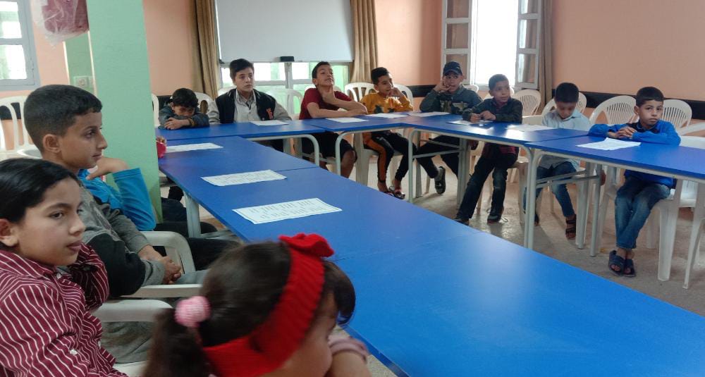 إنطلاق فعاليات الأيام التحسيسية والتوعوية بدار الشباب زاوية إبن احميدة حول السلامة الطرقية. 1 IMG 20220211 WA0052