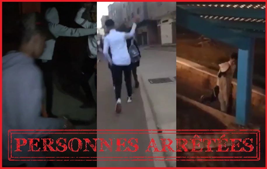 توقيف خمسة قاصرين ، للاشتباه في تورطهم في قضية تتعلق بحيازة السلاح الأبيض وممارسة العنف في حق فتيات قاصرات. 1 IMG 20220217 WA0105