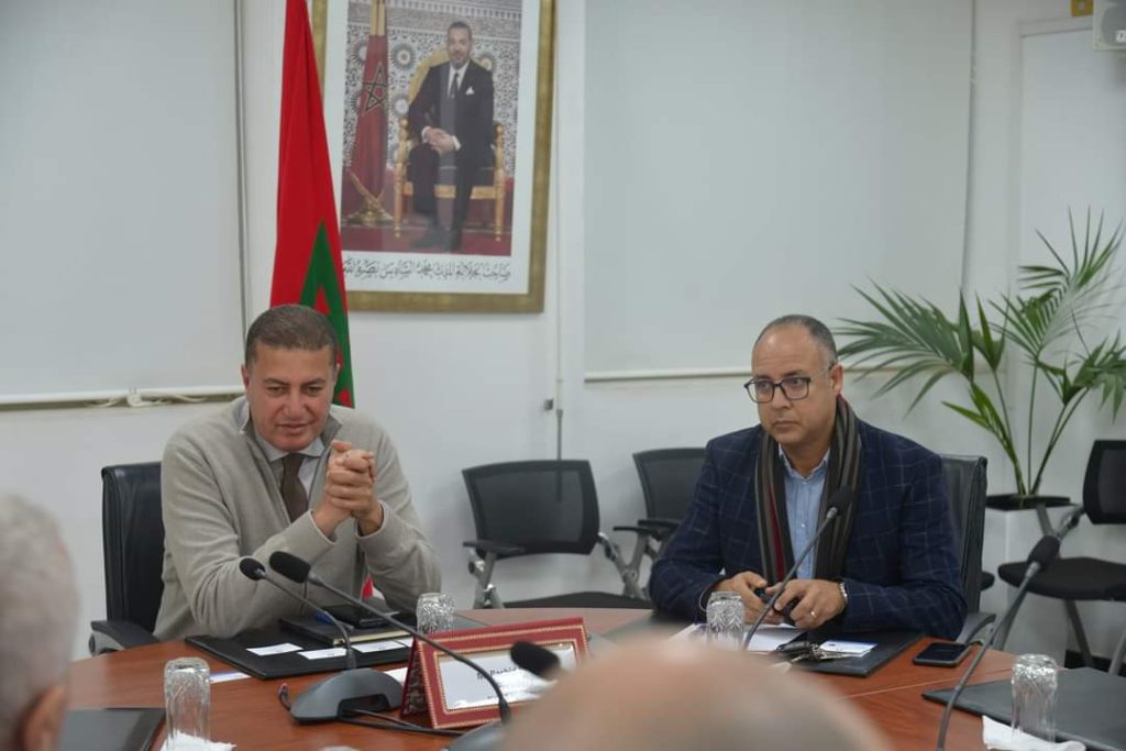 لقاء عمل بين مجلس الجهة والبنك الأوربي لإعادة الإعمار والتنمية 4 FB IMG 1647509214880