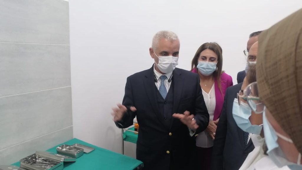 الخميسات/مقام الطلبة:وزير الصحة يعطي انطلاقة أشغال إعادة بناء وتجهيز مركز صحي قروي مستوى أول 16 IMG 20220314 WA0025