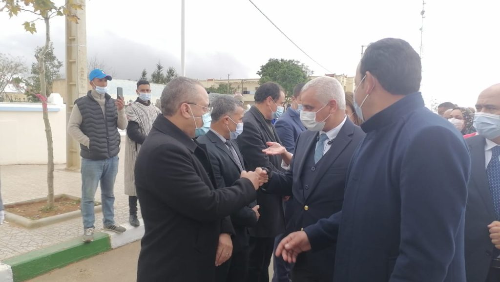 الخميسات/مقام الطلبة:وزير الصحة يعطي انطلاقة أشغال إعادة بناء وتجهيز مركز صحي قروي مستوى أول 4 IMG 20220314 WA0074