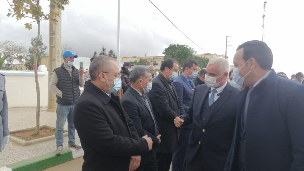 الخميسات/مقام الطلبة:وزير الصحة يعطي انطلاقة أشغال إعادة بناء وتجهيز مركز صحي قروي مستوى أول 22 IMG 20220314 WA0075