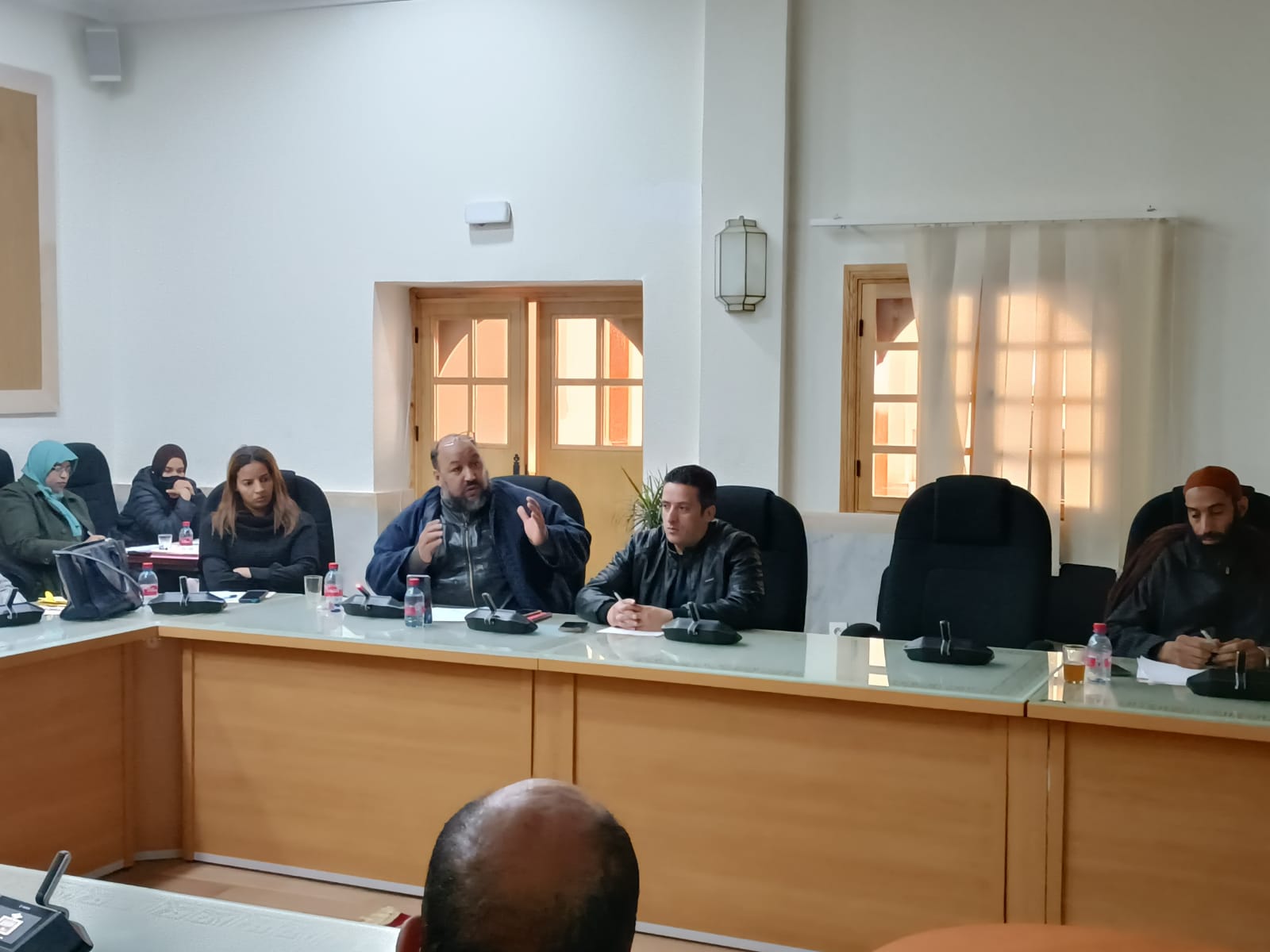 مقاطعة مراكش المدينة تناقش مشروع تهيئة المدينة القديمة 1 IMG 20220317 WA0022