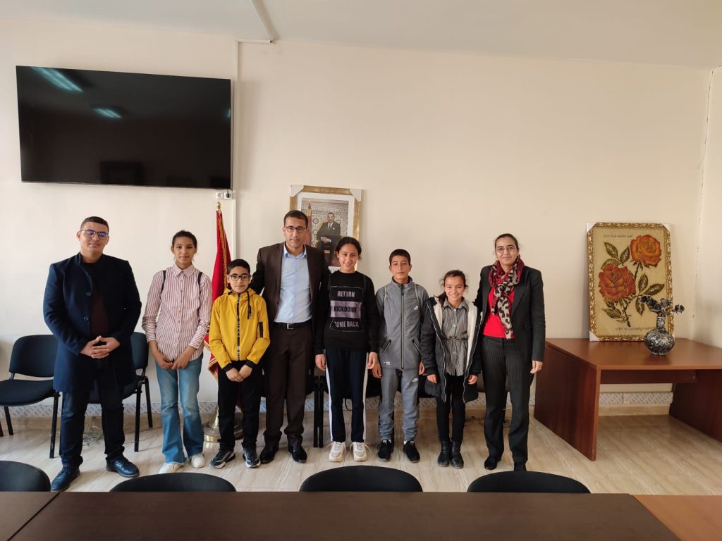 مديرية سيدي بنور تمثل أكاديمية الدار البيضاء سطات في المسابقة الوطنية للقصة المصورة باللغة الأمازيغية 4 IMG 20220325 WA0024