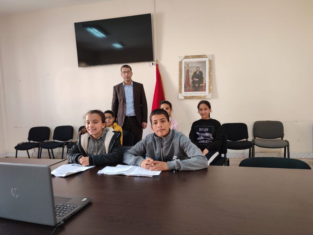 مديرية سيدي بنور تمثل أكاديمية الدار البيضاء سطات في المسابقة الوطنية للقصة المصورة باللغة الأمازيغية 2 IMG 20220325 WA0026