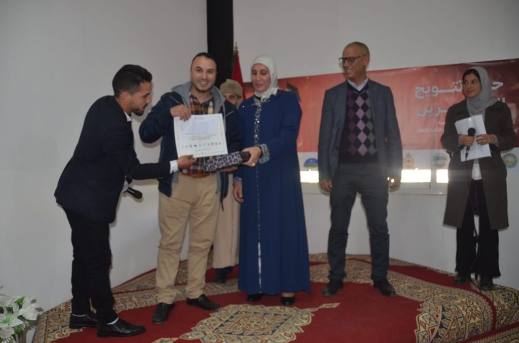 نجيم خبشة و أميمة بنزينب يتوجان في مسابقة عيني على مرنيسة في نسختها الثانية. 3 IMG 20220327 WA0001 1