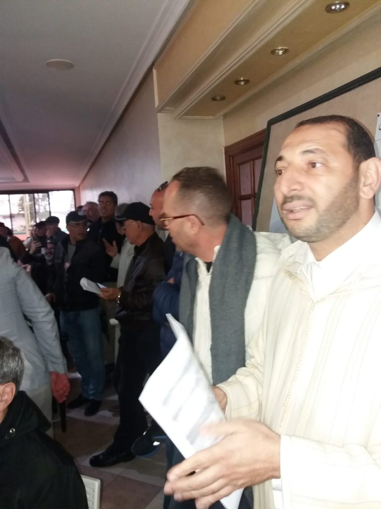 انتخاب نور الدين الحرتي رئيسا للنادي البلدي لكرة المضرب بطنجة. 5 IMG 20220422 WA0047