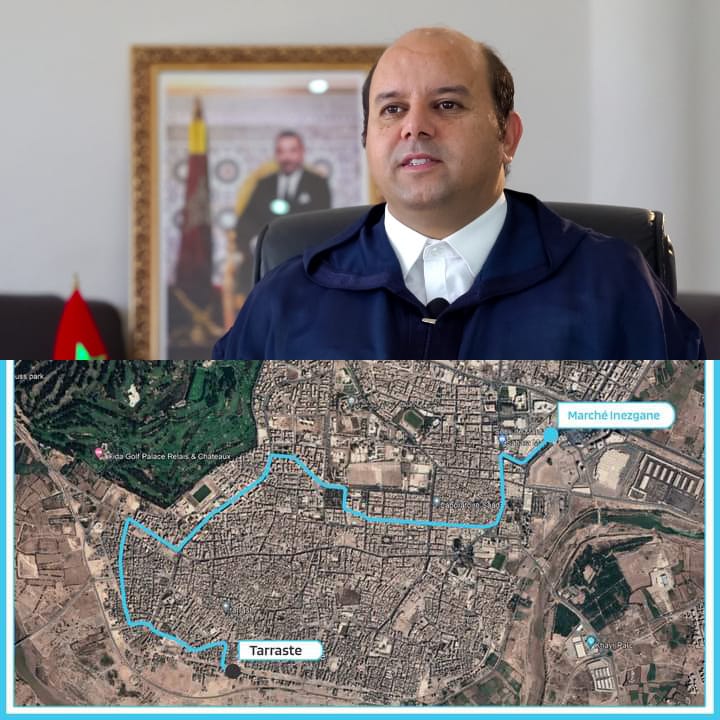 بعد المطالب المتكررة لساكنة تراست .. رئيس جماعة إنزكان يعيد الخط رقم 10 الرابط بين تراست وإنزكان مع تمديده إلى حي الرمل 1 IMG 20220424 WA0030